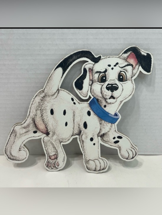 Disney Other - Vintage Disney 101 Dalmatians Thick Cardboard Cut-out Wall Decor Nursery